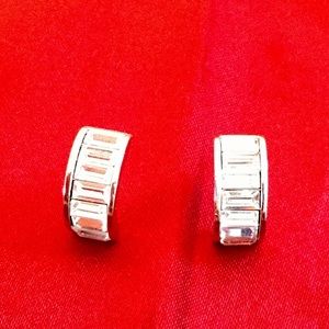 BRILLIANT Emerald Cut CZ Earrings